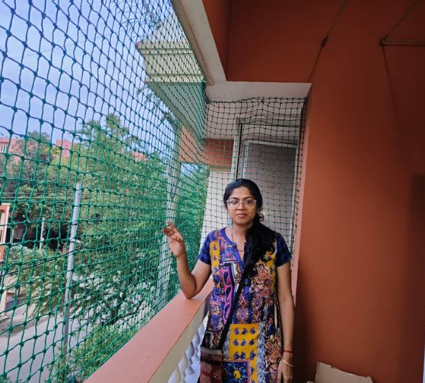 Pigeon Safety Net for Balconies