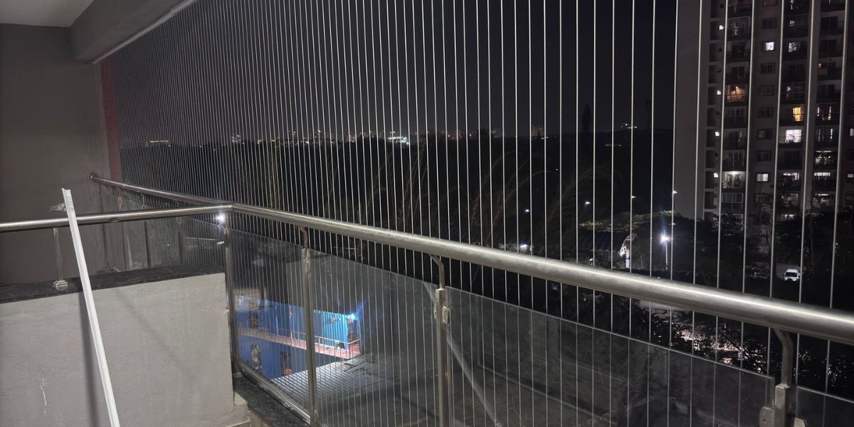 Invisible Grills for Balcony