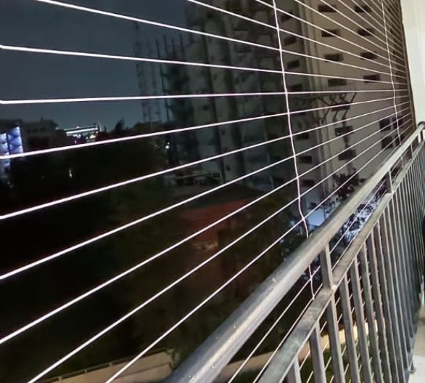 Invisible Grills for Balcony