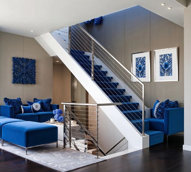 Invisible Grills for Staircase