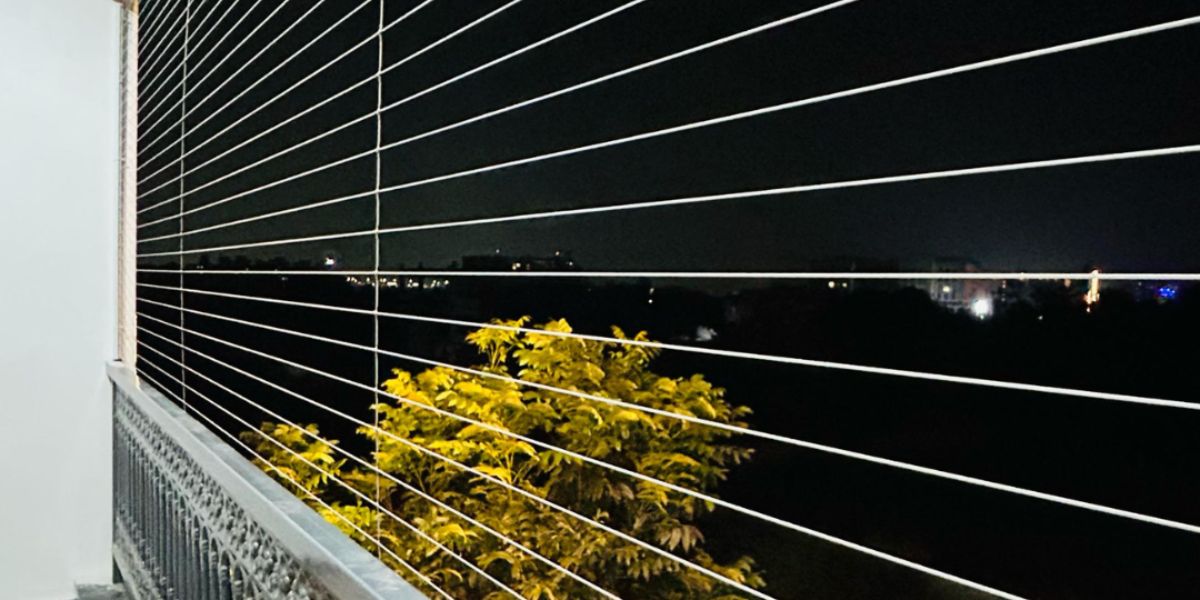 Invisible Grills for Balcony