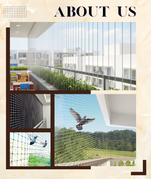 Invisible Grills in Odisha | Pigeon Safety Nets in Odisha